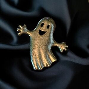 Vintage CAMCO gold tone friendly ghost lapel pin